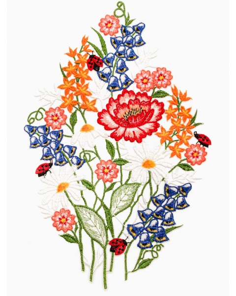 Fensterbild Sommerstrauss