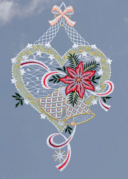 Fensterbild Weihnachten Weihnachtsliebe